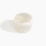 Dinosaur Designs Extra Large Organic Oval Bangle in Chalk Swirl Colour resin with Wide Fit