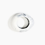 Dinosaur Designs Large Rock Bangle Jewelry in White Marble Colour resin with Wide Fit