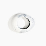 Dinosaur Designs Large Rock Bangle Jewelry in White Marble Colour resin with Wide Fit