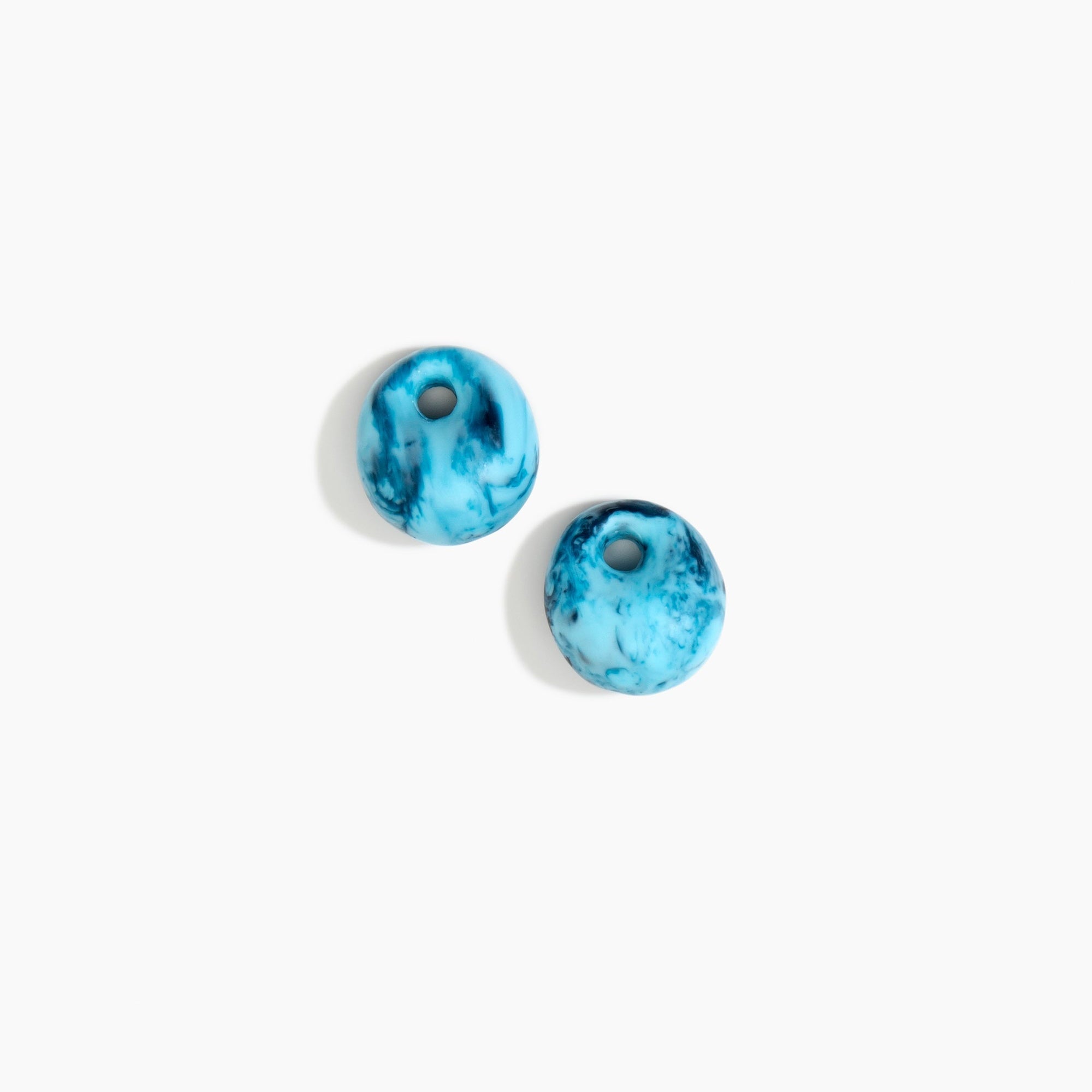 Dinosaur Designs Medium Splash Beads in Water Colour resin..