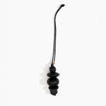 Dinosaur Designs Splash Decoration in Black Colour resin with Brass Material.