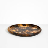 Dinosaur Designs Rock Tray in Dark Horn Colour resin.
