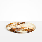 Dinosaur Designs Rock Tray in Light Horn Colour resin.