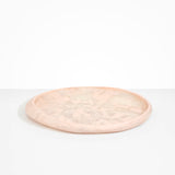 Dinosaur Designs Rock Tray Serving Trays in Rose Swirl Colour resin