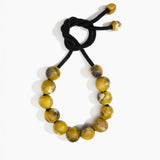 Dinosaur Designs Bold Ball Necklace in Malachite Colour resin