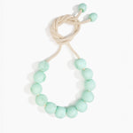 Dinosaur Designs Bold Ball Necklace in Mint Colour resin