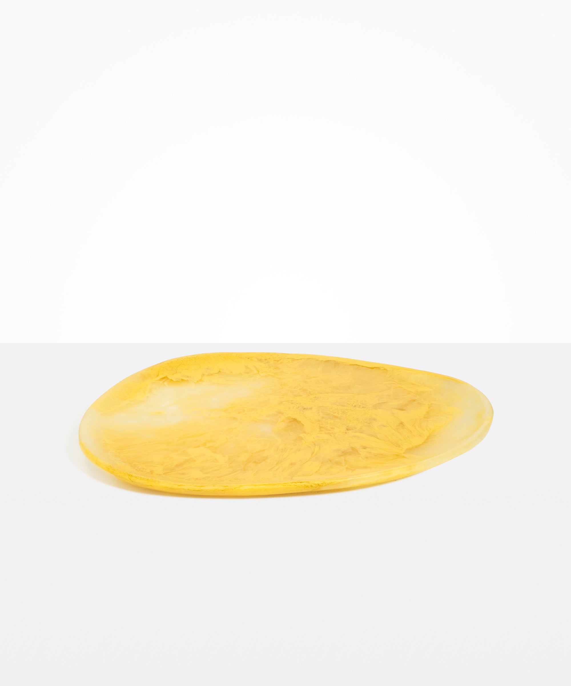 Dinosaur Designs Large Pebble Platter Serving Platters in Honeycomb Colour resin