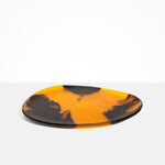 Dinosaur Designs Large Pebble Platter Serving Platters in Tortoise Colour resin