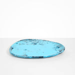 Dinosaur Designs Large Pebble Platter Serving Platters in Water Colour resin