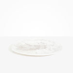Dinosaur Designs Long Temple Platter in Snow Swirl Colour resin