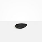 Dinosaur Designs Pebble Side Plate in Black Colour resin.