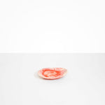 Dinosaur Designs Pebble Side Plate in Strawberry Colour resin.