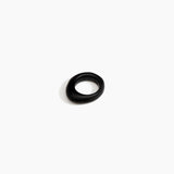 Dinosaur Designs Slate Ring in Black Colour resin with Regular Fit.