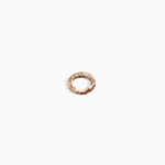 Dinosaur Designs Modern Tribal Band Ring in Cappuccino Colour resin with Wide Fit