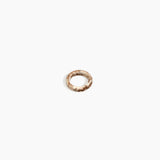 Dinosaur Designs Modern Tribal Band Ring in Cappuccino Colour resin with Wide Fit...