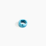 Dinosaur Designs Band Ring Rings in Water Colour resin with Narrow Fit