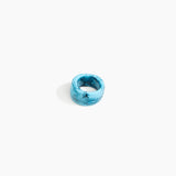 Dinosaur Designs Band Ring in Water Colour resin with Wide Fit
