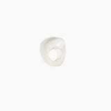 Dinosaur Designs RGPLNPEB pebble ring SNOW SWIRL.