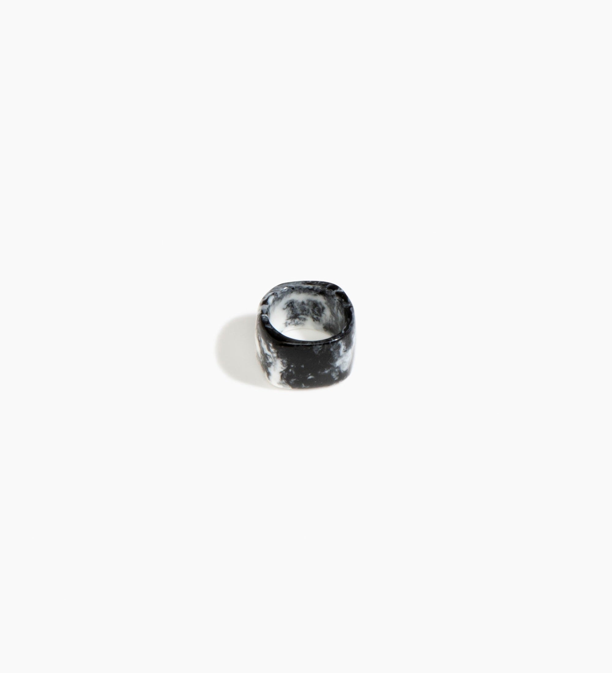 Polished Cube Ring