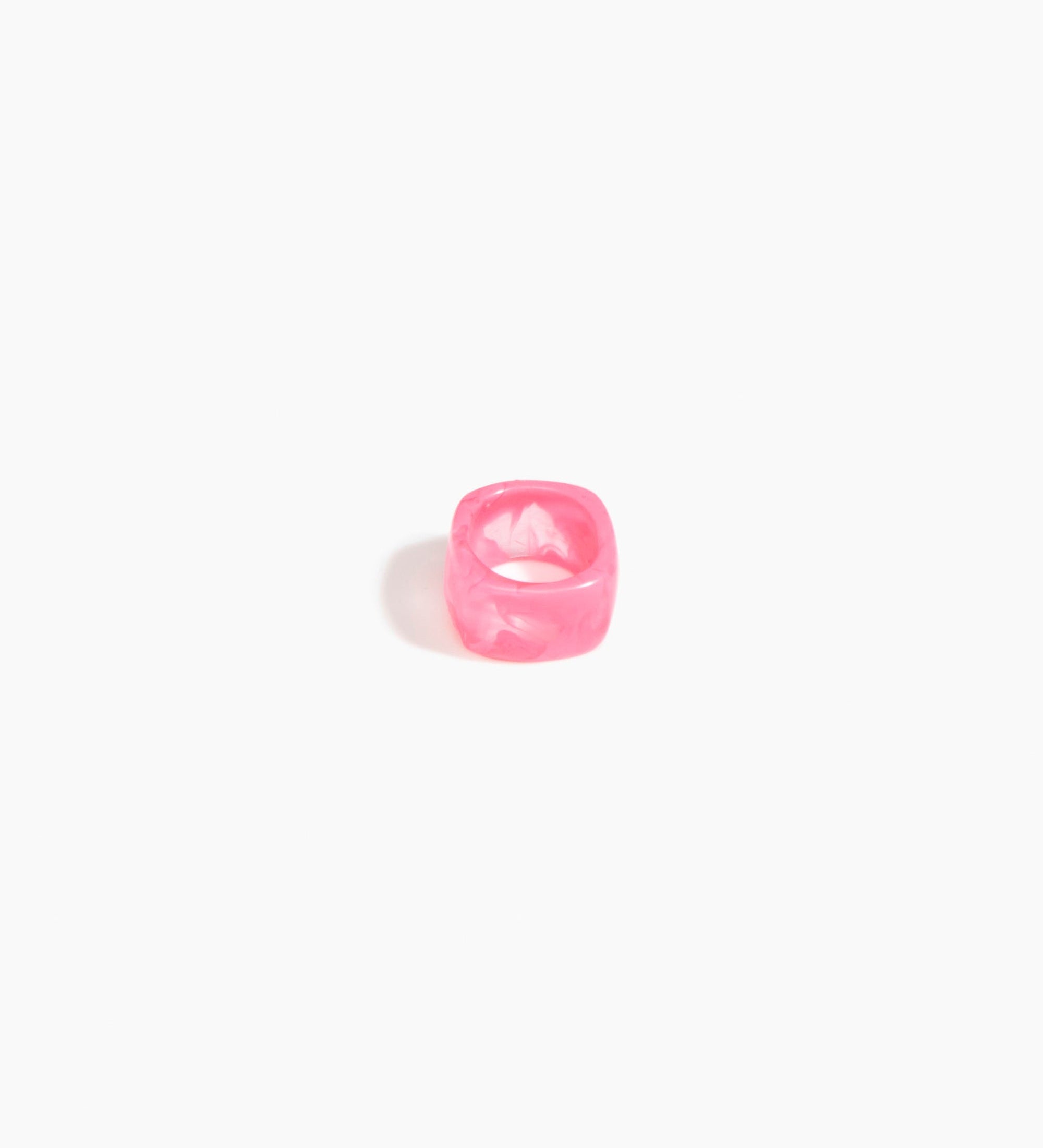 Polished Cube Ring