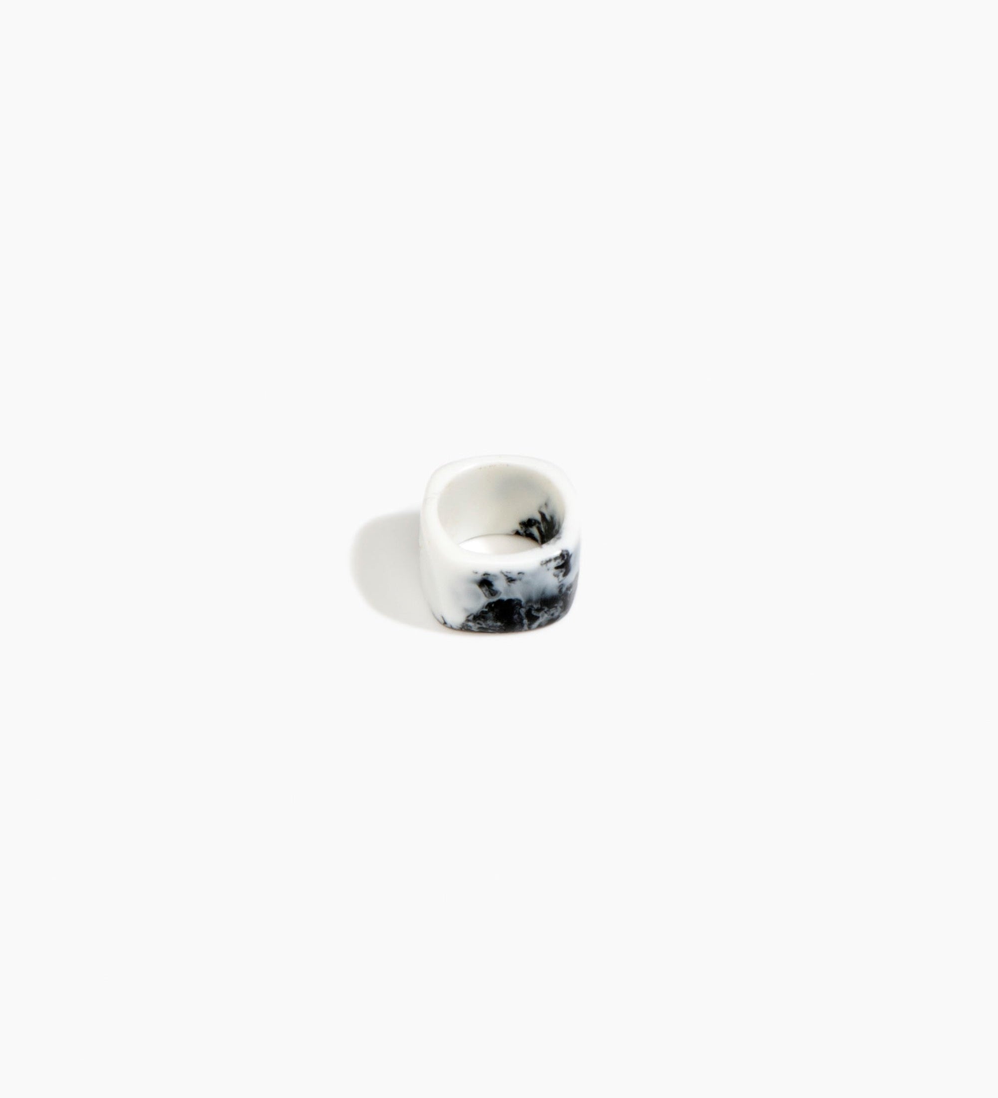 Polished Cube Ring