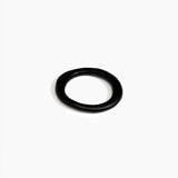 Dinosaur Designs Drift Wishbone Bangle in Black Colour resin with Wide Fit..