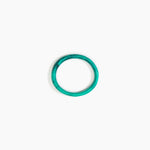 Dinosaur Designs Wishbone Bangle Bracelets in Mineral Swirl Colour resin with Narrow Fit