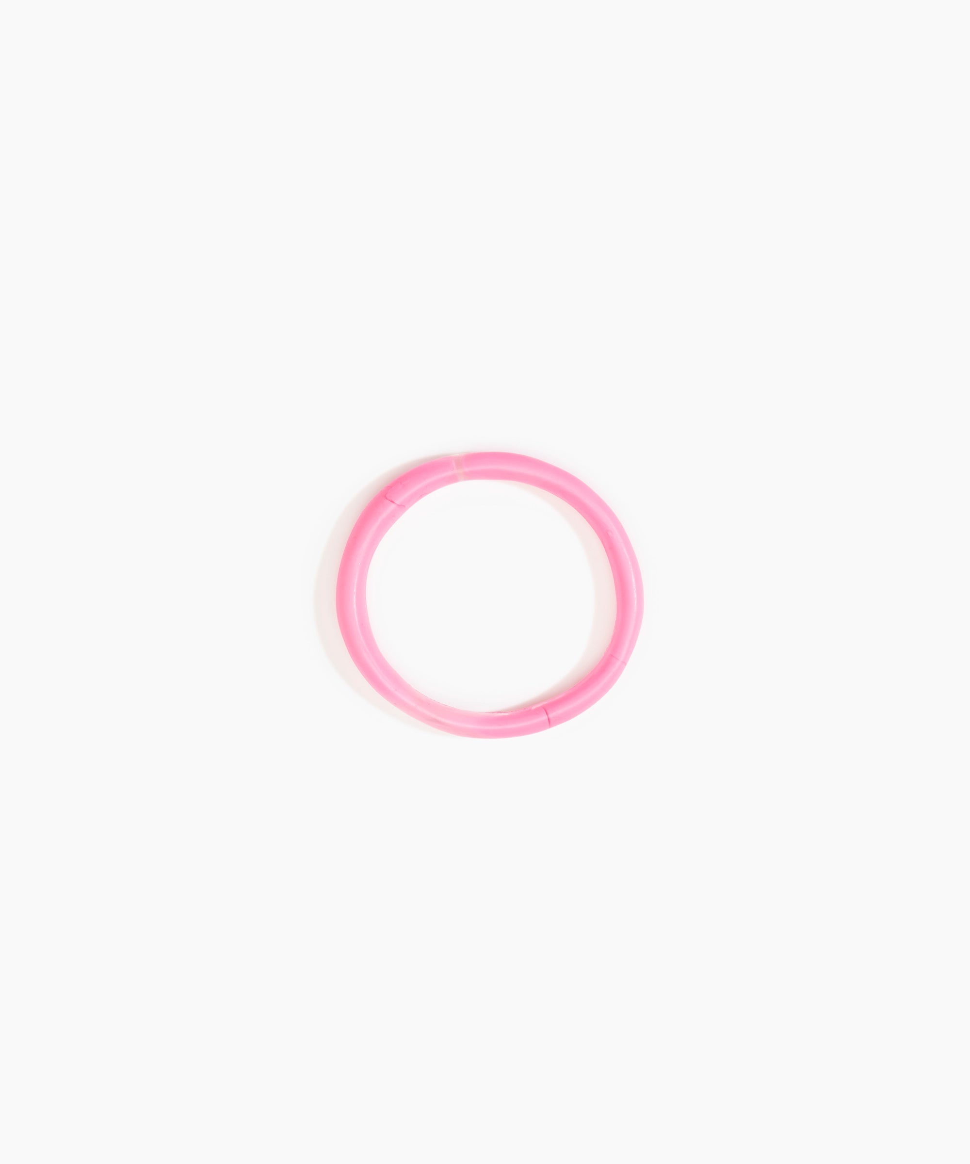 Dinosaur Designs Wishbone Bangle Bracelets in Parakeet Colour resin with Narrow Fit