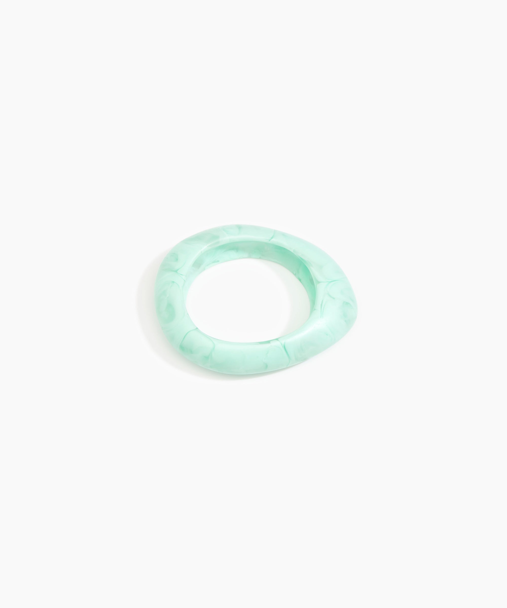 Dinosaur Designs SBRCKSML small rock bangle MINT