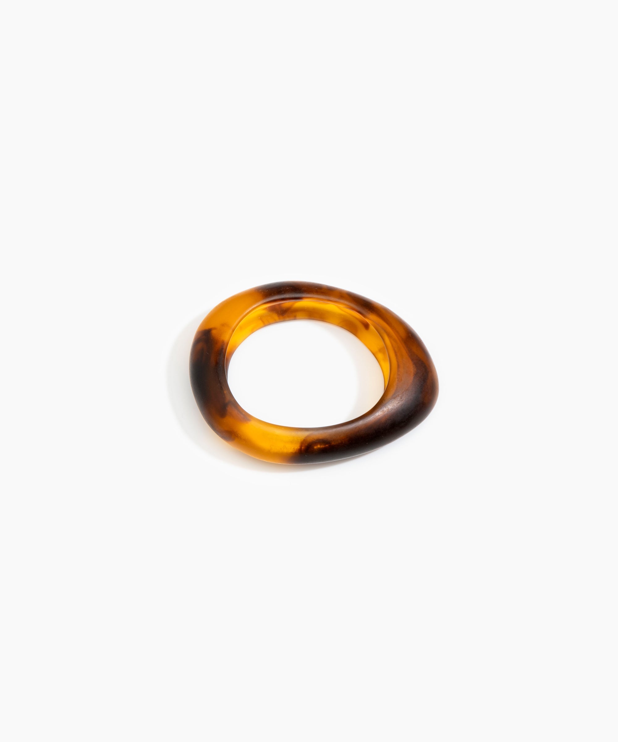 Dinosaur Designs SBRCKSML small rock bangle TORTOISE..