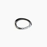 Dinosaur Designs SBRCKWBN rock wishbone bangle BLACK MARBLE..