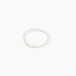 Dinosaur Designs SBRCKWBN rock wishbone bangle CHALK SWIRL