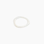 Dinosaur Designs SBRCKWBN rock wishbone bangle CHALK SWIRL.