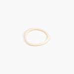 Dinosaur Designs SBRCKWBN rock wishbone bangle CREAM.