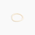 Dinosaur Designs SBRCKWBN rock wishbone bangle CREAM