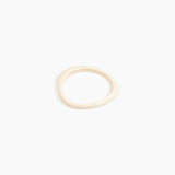 Dinosaur Designs SBRCKWBN rock wishbone bangle CREAM
