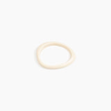 Dinosaur Designs SBRCKWBN rock wishbone bangle CREAM..