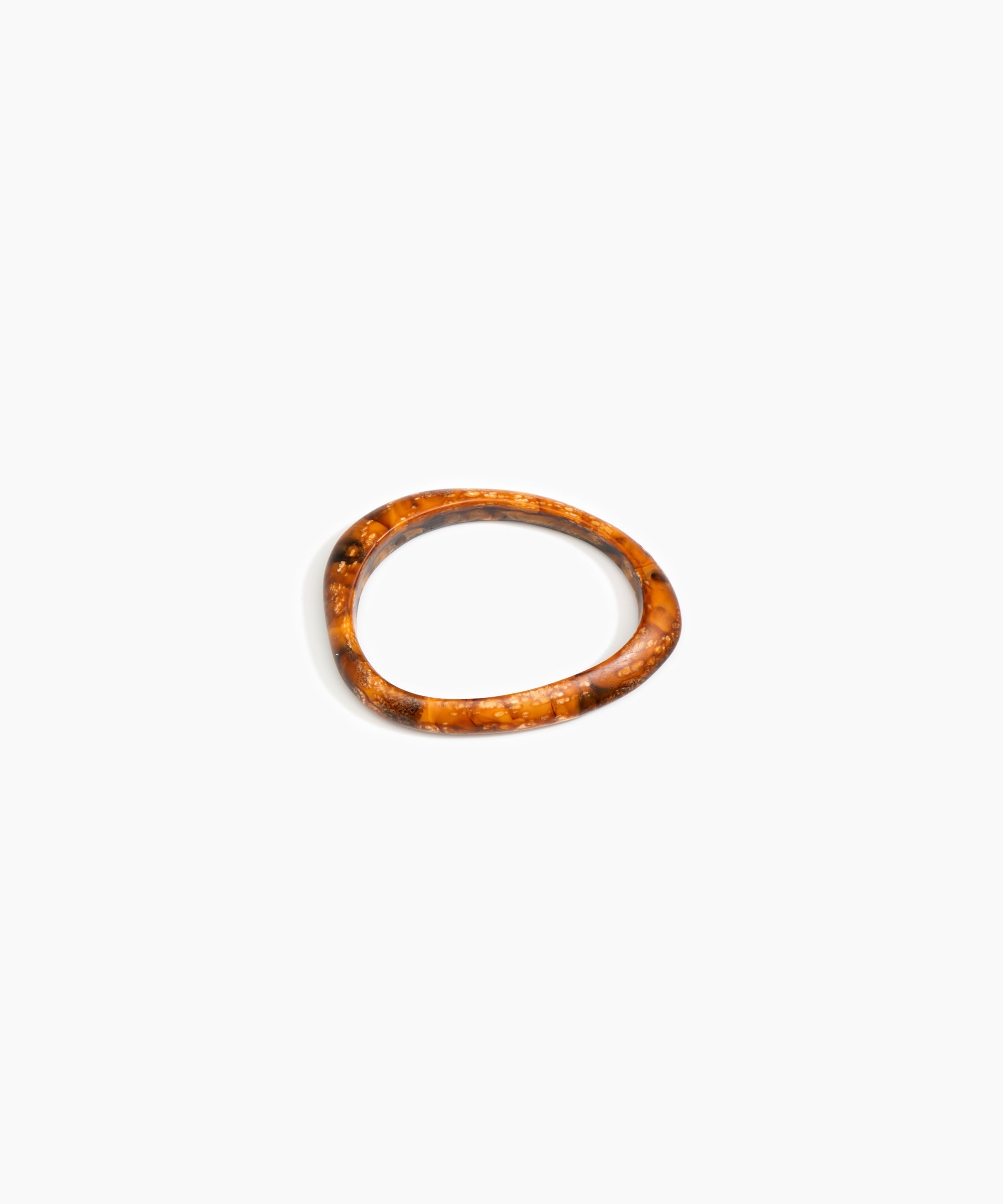 Dinosaur Designs SBRCKWBN rock wishbone bangle DARK HORN.