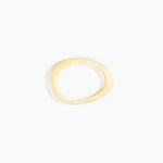 Dinosaur Designs Rock Wishbone Bangle in Lemon Colour resin with Wide Fit.