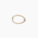 Dinosaur Designs SBRCKWBN rock wishbone bangle SANDY PEARL.