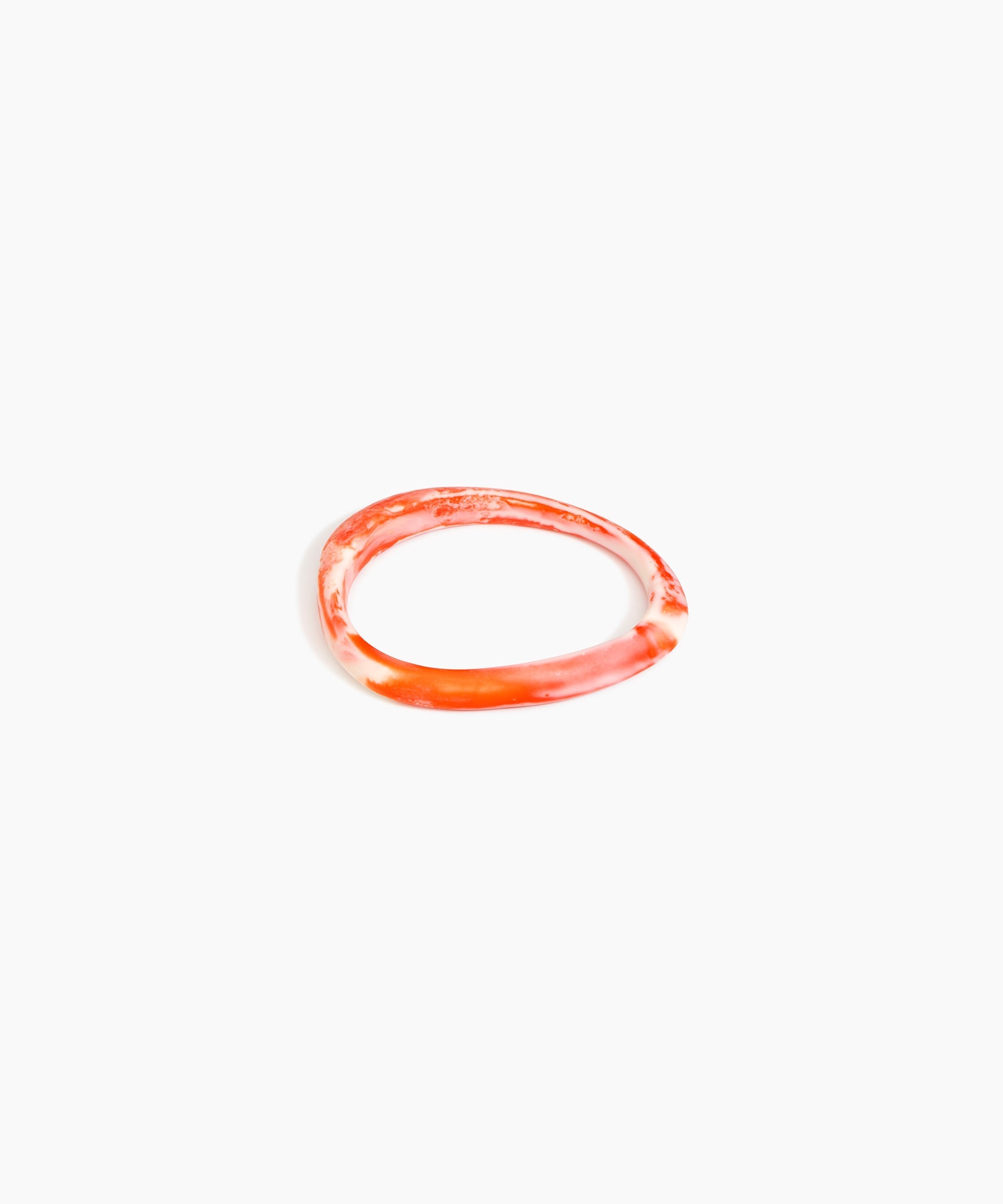 Dinosaur Designs SBRCKWBN rock wishbone bangle STRAWBERRY 