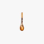 Dinosaur Designs Stone Spoon Tableware in Dark Horn Colour resin