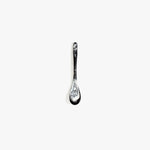Dinosaur Designs Shell Spoon in Black Marble Colour resin