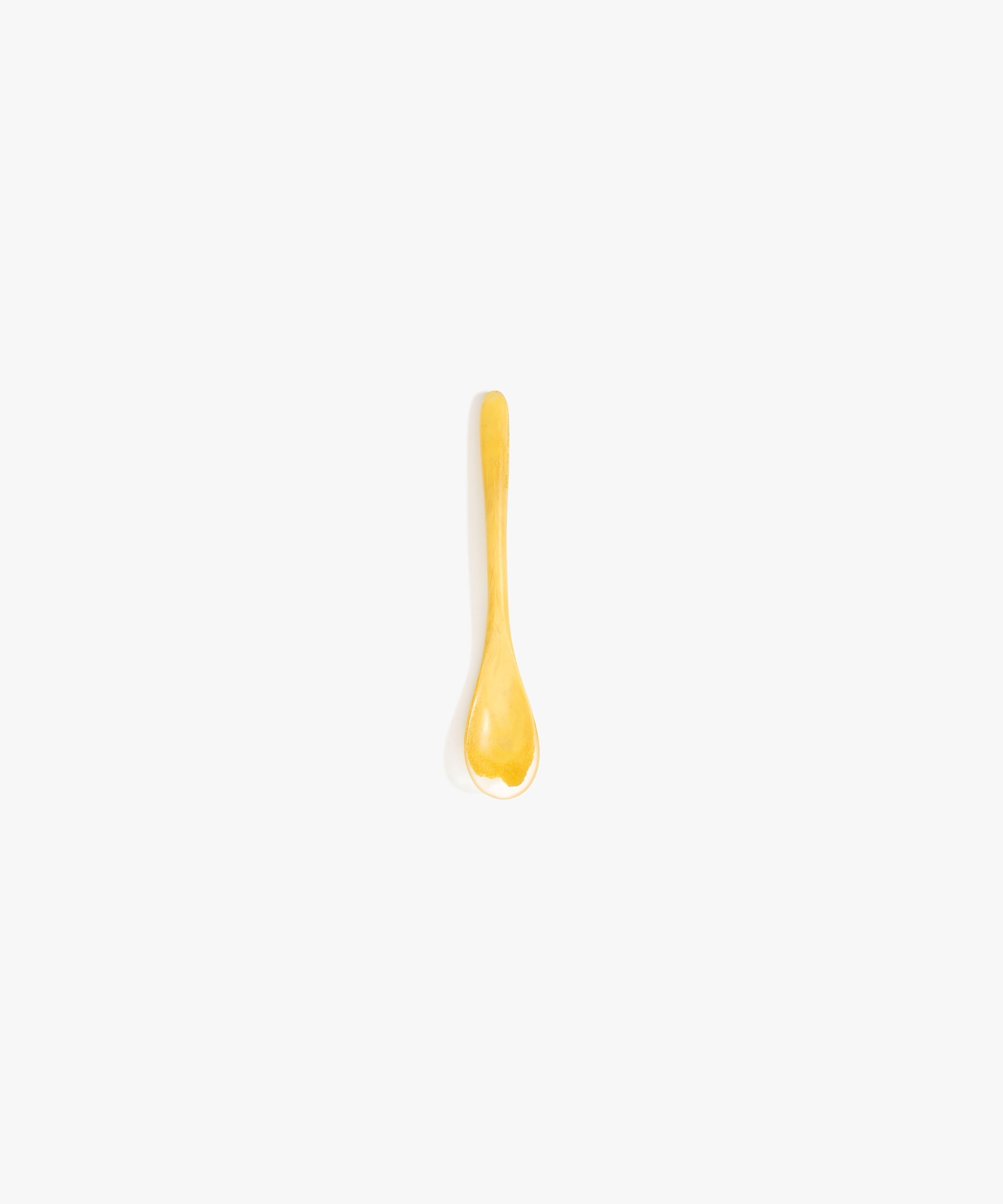 Dinosaur Designs Shell Spoon in Pollen Colour resin