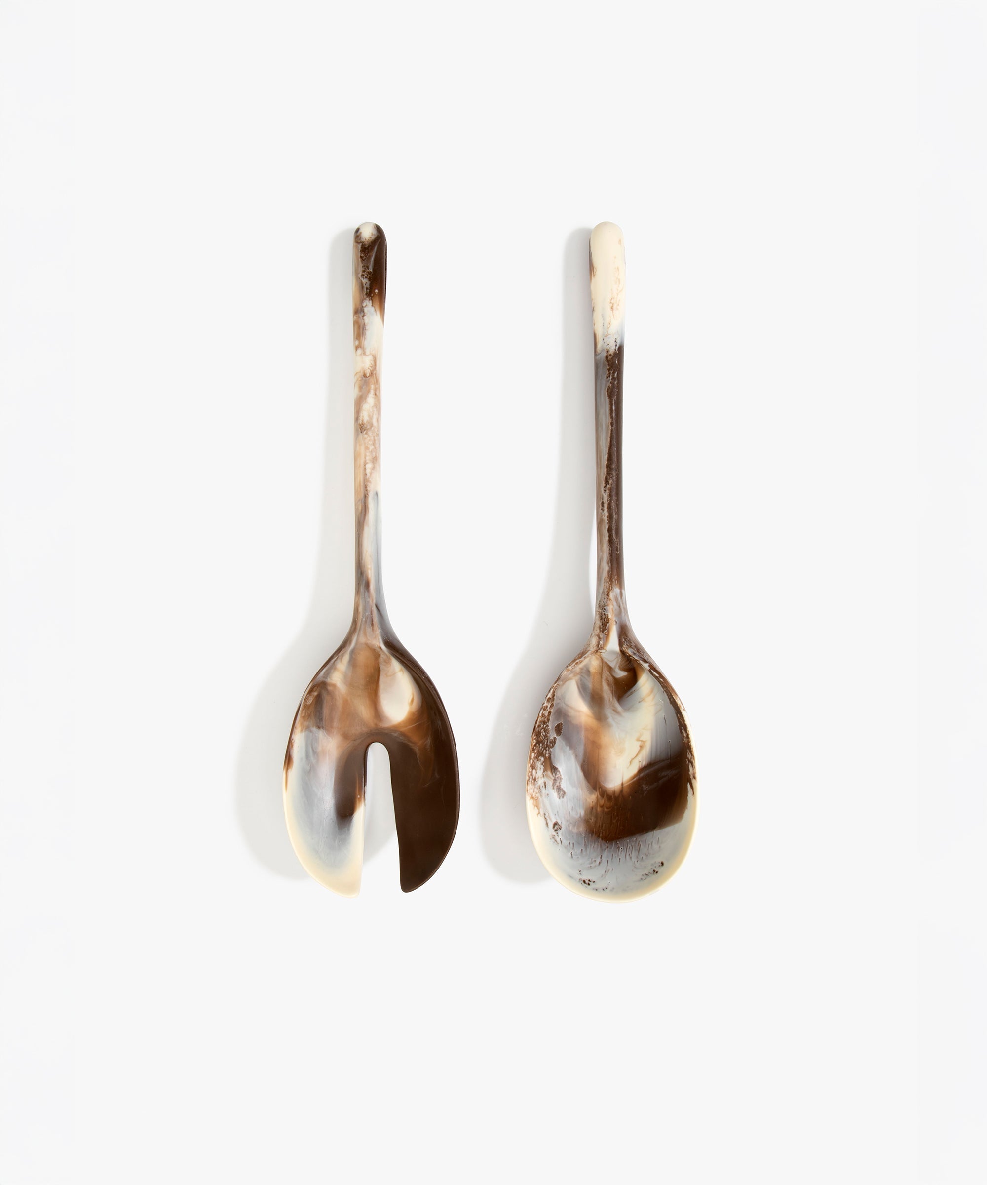 Dinosaur Designs Long Stone Servers in Cappuccino Colour resin...