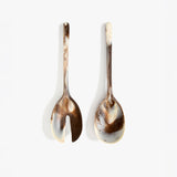 Dinosaur Designs Long Stone Servers Tableware in Cappuccino Colour resin