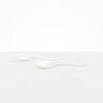 Dinosaur Designs SVSSTOLNG long stone servers SNOW SWIRL.
