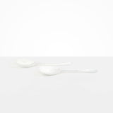 Dinosaur Designs SVSSTOLNG long stone servers SNOW SWIRL.