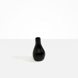 Dinosaur Designs Medium Liquid Vase in Black Colour resin..