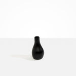 Dinosaur Designs Medium Liquid Vase in Black Colour resin